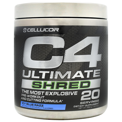 Cellucor C4 Ultimate Shred - Icy Blue Razz - 20 ea