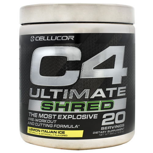 Cellucor C4 Ultimate Shred - Lemon Italian Ice - 20 ea