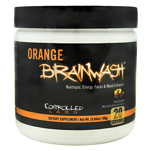 Controlled Labs Orange Brainwash - Fruit Splash - 20 ea