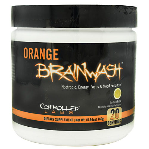 Controlled Labs Orange Brainwash - Lemon Frost - 20 ea