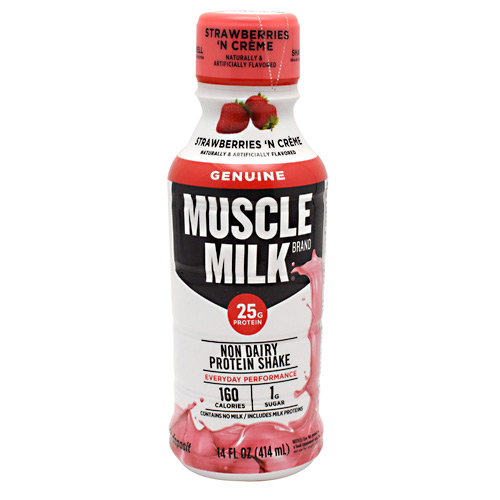 Cytosport Genuine Muscle Milk RTD - Strawberries 'N Creme - 12 ea