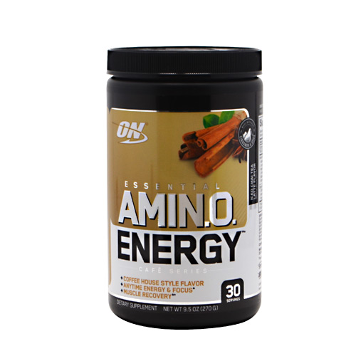 Optimum Nutrition Cafe Series Essential Amino Energy - Iced Chai Tea Latte - 30 ea