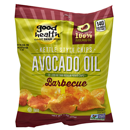 Good Health Natural Foods Kettle Chips - Avocado Oil BBQ - 30 ea