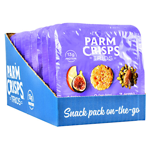 Thats How We Roll ParmCrisps Trios - Mediterranean - 12 ea