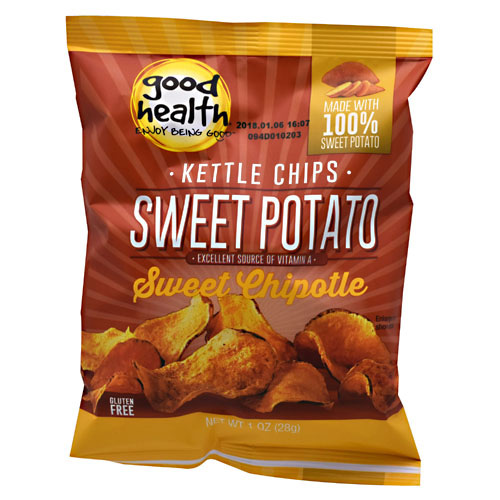 Good Health Natural Foods Kettle Chips - Sweet Chipotle Sweet Potato - 30 ea