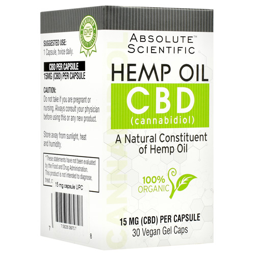 Absolute Nutrition Hemp Oil - 30 caps