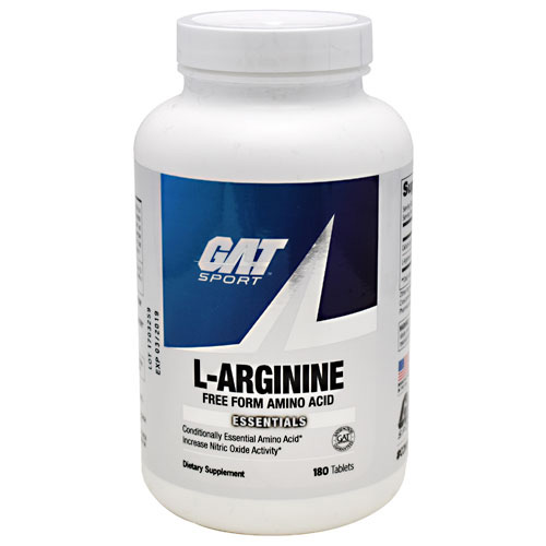 GAT L-Arginine - 180 ea