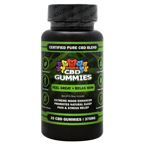 Hemp Bombs CBD Gummies - 375 mg