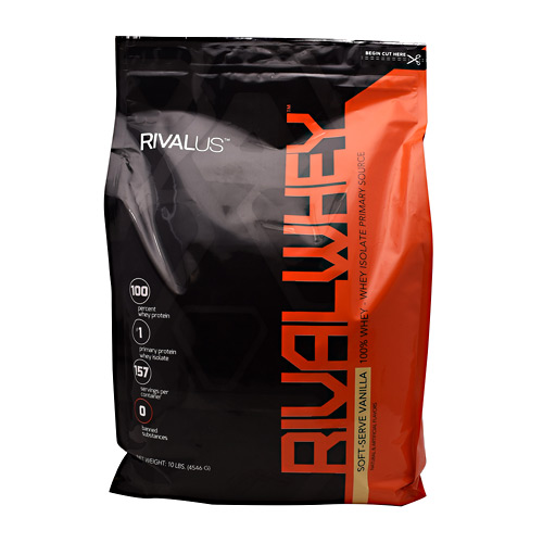 Rivalus Rival Whey - Soft-Serve Vanilla - 10 lbs