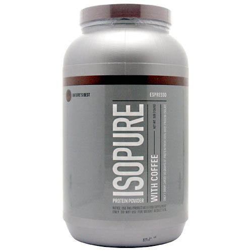 Natures Best Isopure with Coffee - Espresso - 3 lb