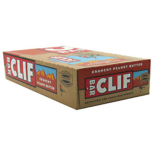 Clif Bar Bar Energy Bar - Crunchy Peanut Butter - 12 ea