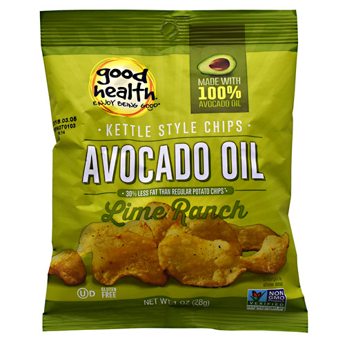 Good Health Natural Foods Kettle Chips - Lime Ranch - 30 ea