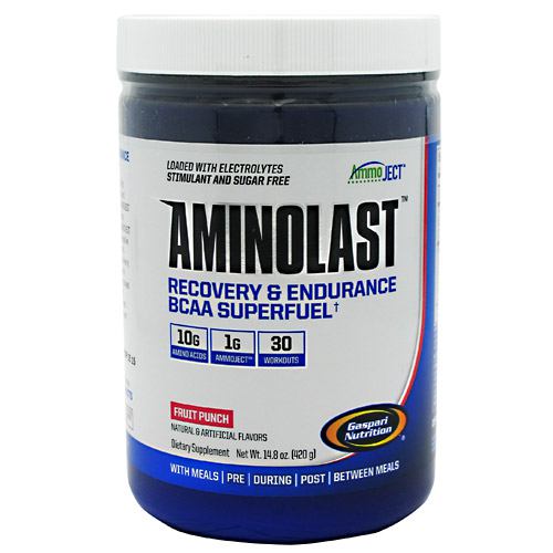 Gaspari Nutrition Amino Last - Fruit Punch - 30 ea