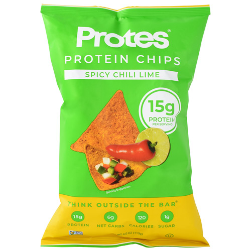 Protes Protein Chips - Spicy Chili Lime - 24 ea