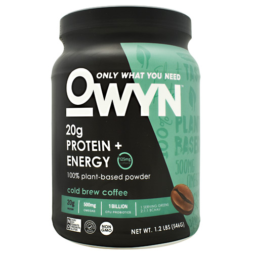 Only What You Need Energy Plant Protein - Cold Brew Coffee - 14 ea