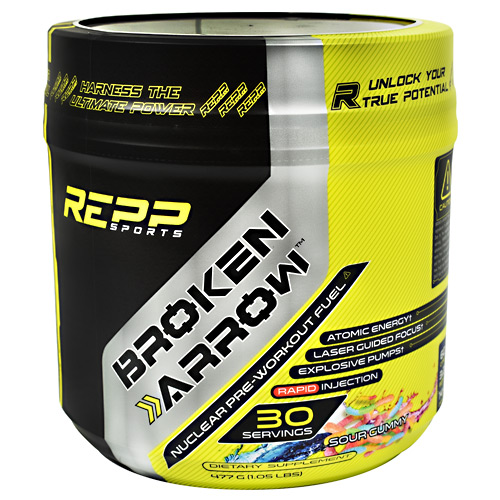 Repp Sports Broken Arrow - Sour Gummy - 30 ea