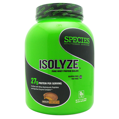 Species Nutrition Isolyze - Chocolate Peanut Butter - 44 ea