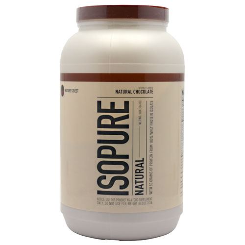 Natures Best Isopure Natural - Chocolate - 3 lb
