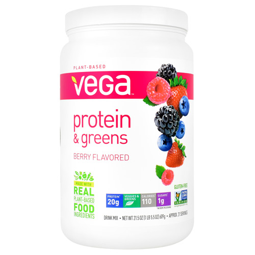 Vega Protein & Greens - Berry - 21 ea