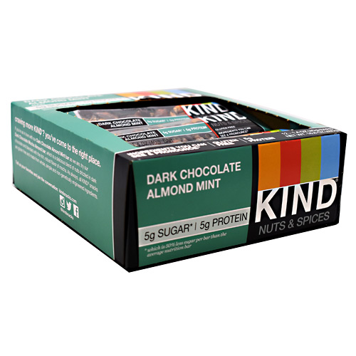 Kind Snacks Kind Nuts & Spices - Dark Chocolate Almond Mint - 12 ea