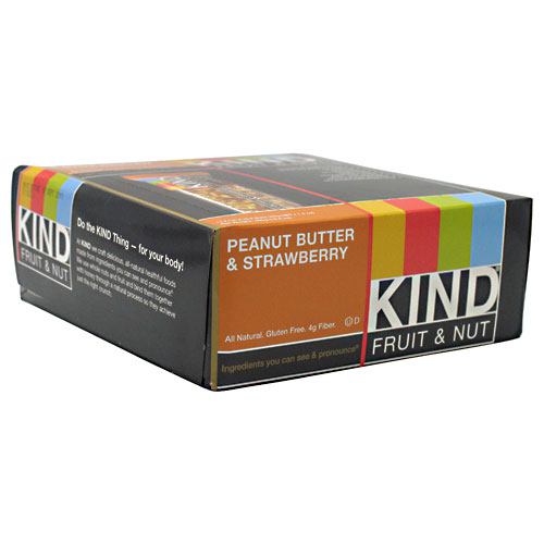 Kind Snacks Kind Fruit & Nut - Peanut Butter & Strawberry - 12 ea