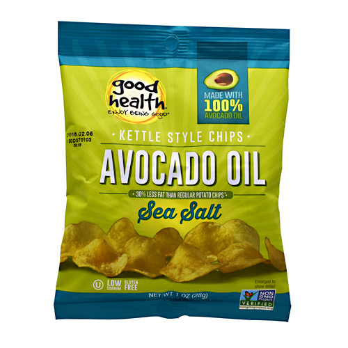Good Health Natural Foods Kettle Chips - Sea Salt - 30 ea