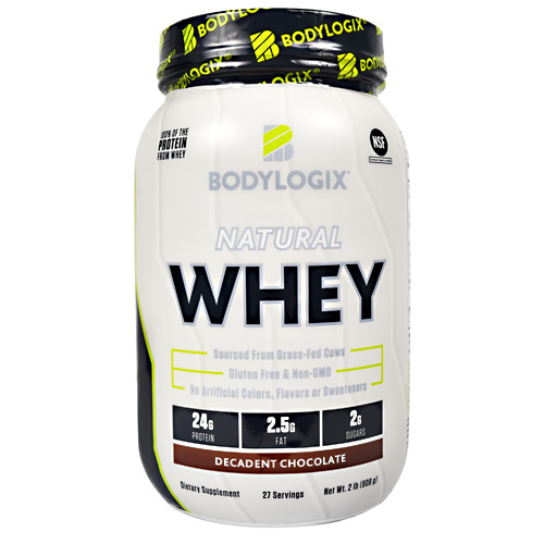 BodyLogix Natural Whey - Decadent Chocolate - 2 lb