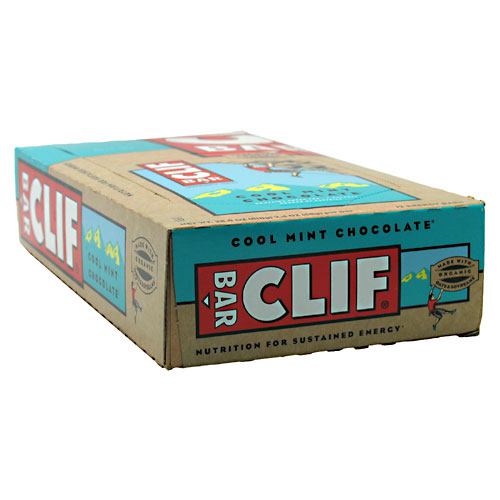 Clif Bar Bar Energy Bar - Cool Mint Chocolate - 12 ea