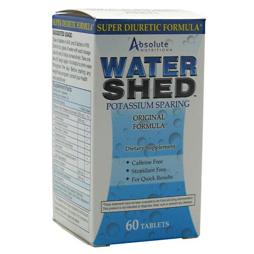 Absolute Nutrition Water Shed - 60 ea