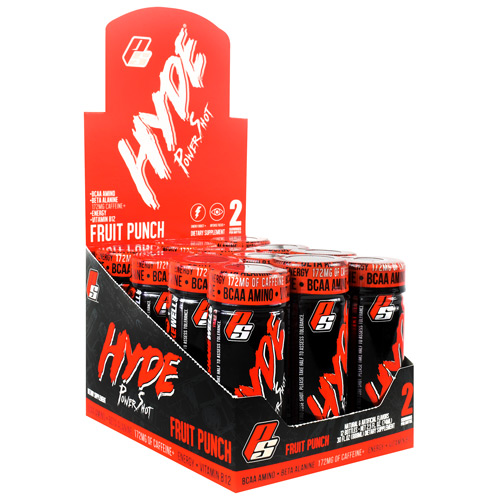 Pro Supps Hyde Power Shot - Fruit Punch - 12 ea