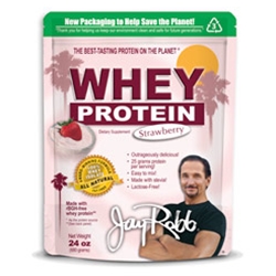 Jay Robb Whey Protein 24oz - Strawberry