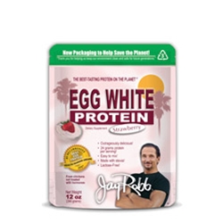 Jay Robb Egg White Protein 12oz - Strawberry