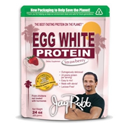 Jay Robb Egg White Protein 24oz - Strawberry