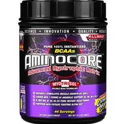 All Max Nutrition AminoCore BCAA - Fruit Punch 400 grams