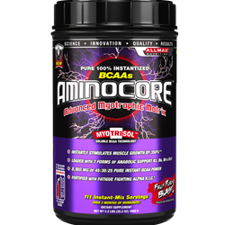 All Max Nutrition AminoCore BCAA - Fruit Punch 400 grams