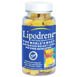 Hi-Tech Pharmaceuticals Lipodrene Ephedra 100 tablets