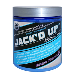 Hi-Tech Pharmaceuticals Jack'd Up GRAPE 250g