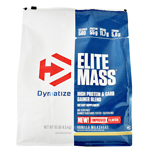 Dymatize Elite Mass - Vanilla Milkshake - 10 lb