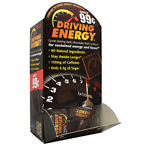 Zenevo Driving Energy - Dark Chocolate - 50 ea