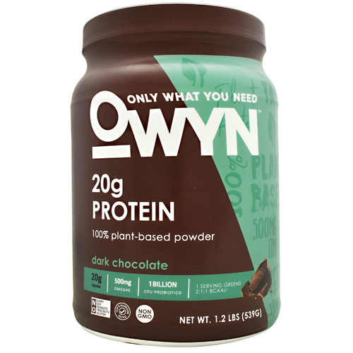 Only What You Need Plant Protein - Dark Chocolate - 14 ea