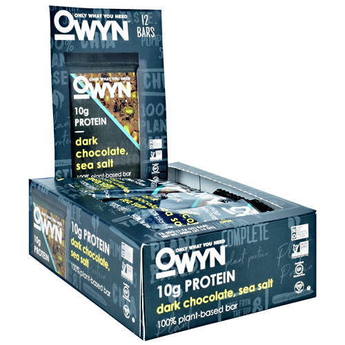 Only What You Need OWYN Bar - Dark Chocolate Sea Salt - 12 ea