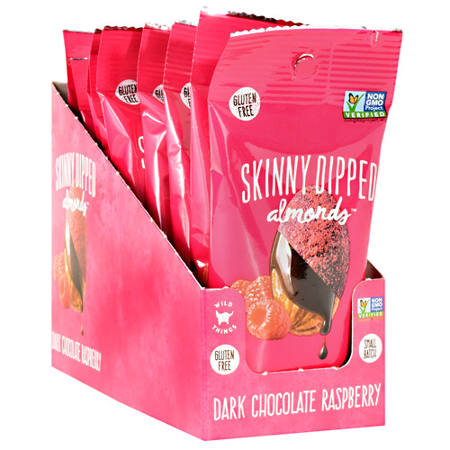 Skinny Dipped Almonds - Dark Chocolate Raspberry - 1.5 oz