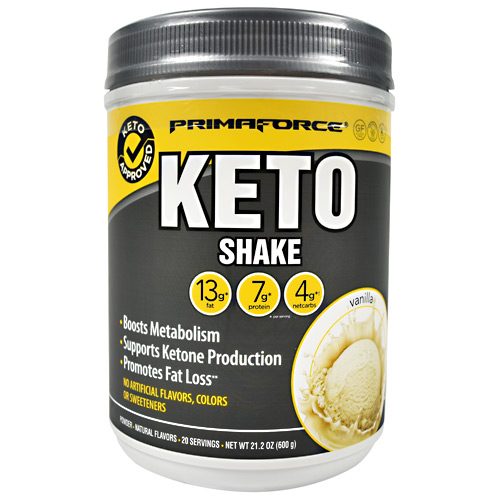 Primaforce Keto Shake - Vanilla - 20 ea