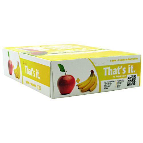 Thats It Nutrition Thats it Bar - Apple + Banana - 12 ea