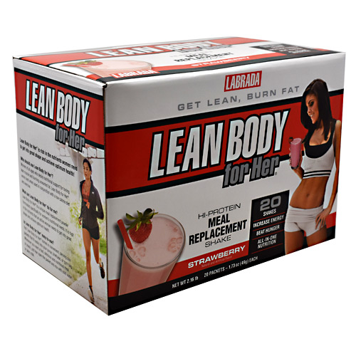 Labrada Nutrition Lean Body for Her - Strawberry - 20 ea