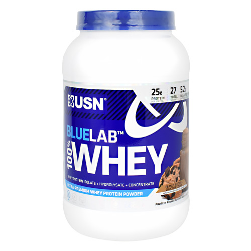 Usn Blue Lab 100% Whey - Peanut Butter & Choc Chip Cookie - 2 lb