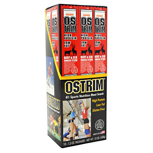 Ostrim Beef/Elk Stick - Habanero - 10 ea