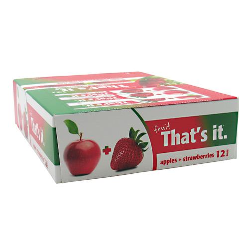 Thats It Nutrition Thats it Bar - Apple + Strawberry - 12 ea