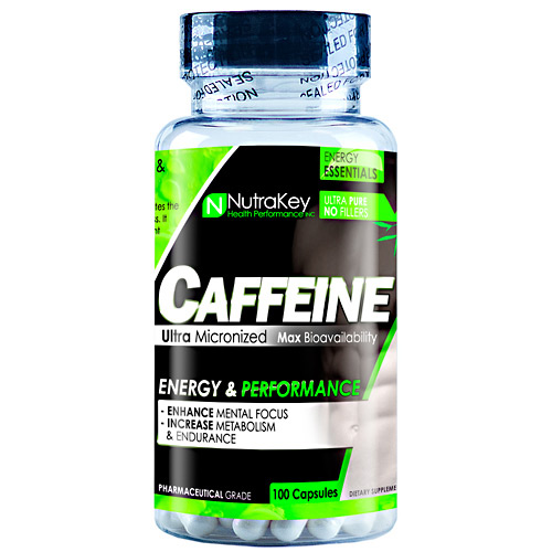 Nutrakey Caffeine - 100 ea