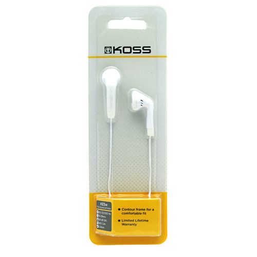 Tune Belt Earphones KE5w - White - 1 ea